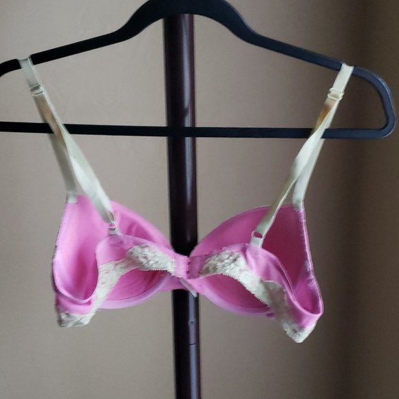 René Rofé Pink & Green Lace Bra – Size 36B - Picture 14 of 16